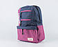 Рюкзак молодежный спорт "Vans" 40х27х13 см, Розовый сотделением для ноутбука, фото 6