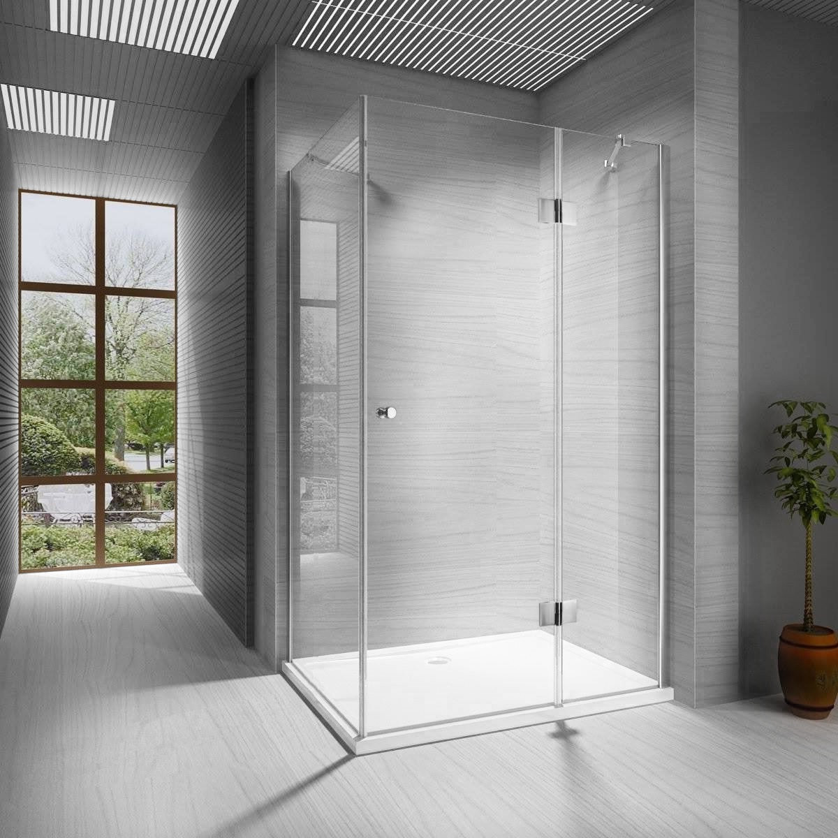 Душова кабіна Rea Easy Clean MADOX 90x90 Хром REA-K4527