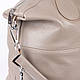 Жіноча шкіряна сумка 22 Капучино, фото 8