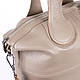 Жіноча шкіряна сумка 22 Капучино, фото 9