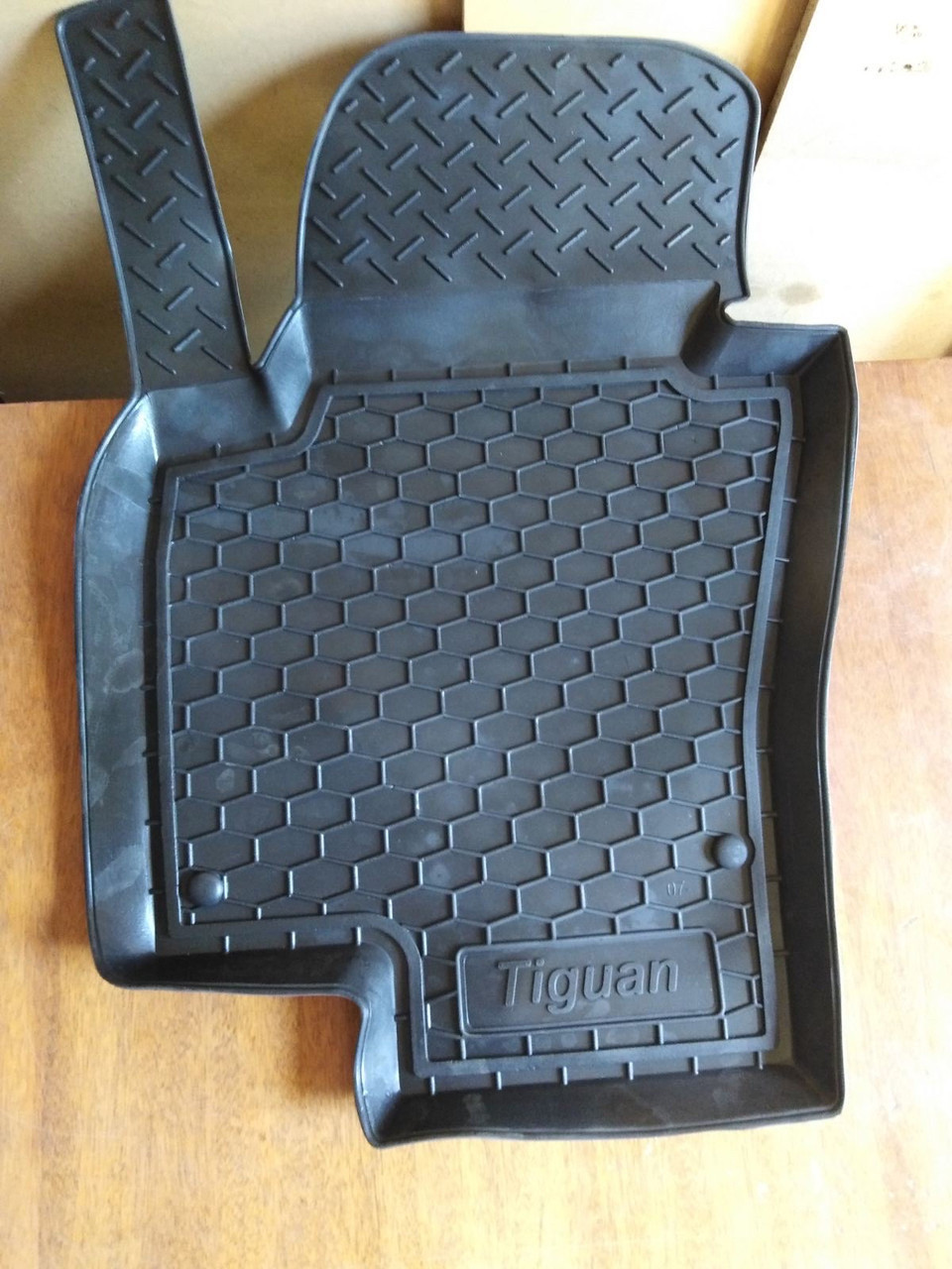 Килимки в салон Volkswagen Tiguan 2007-2015 (5 шт) каучук ТЕП, фото 1