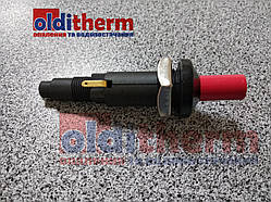 Кнопка п'єзо для газових колонок Beretta Idragno, Termet G19-00, M18x1.5 (червона кнопка)