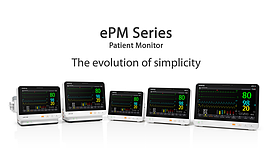 Монітор пацієнта ePM 12M ECG, SpO2, NIBP, Temp, модуль CO2