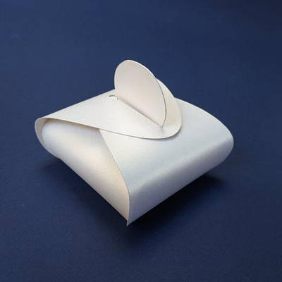 Бонбон'єрка для весілля 65x65x40 мм.