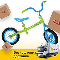 Детский беговел PROFI KIDS 12 дюймов M 3255-4 Салатово-голубой, колеса EVA