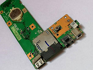 Б/У USB плата ( роз'єми ) з шлейфом для ноутбука ASUS K40 K50 Series (14G140275302), фото 1