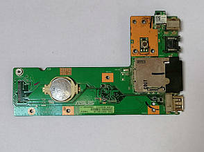Б/У USB плата ( роз'єми ) з шлейфом для ноутбука ASUS K40 K50 Series (14G140275302), фото 3