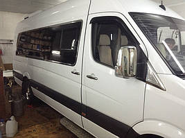 VW Crafter накладки на дзеркала (пластик) TMR Накладки на дзеркала Фольксваген Крафтер