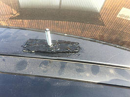 Nissan Qashqai Рейлінгі чорні з металевими ніжками TMR Рейлінгі Ніссан Кашкай