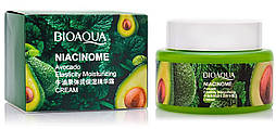 Поживний крем для обличчя з авокадо Bioaqua Niacinome Avocado Elasticity Moisturizing Cream, 50 г.