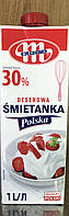 Сливки Smietanka Mlekovita Polska 30% 1 л