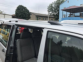 Volkswagen T5 GP Хромовані рейлінги на коротку базу TMR Рейлінгі Фольксваген Т5 рестайлінг