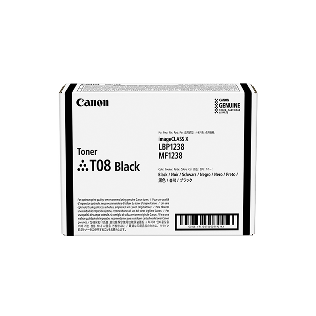 Тонер Canon T08 Black для Canon i-SENSYS X 1238i2