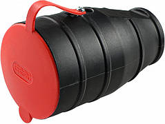 Розетка каучукова з захисною кришкою 3Р+РЕ 25А IP44 АСКО