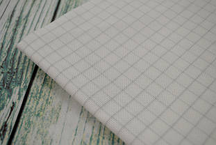 Канва для вишивки Easy Count Grid extra fine Aida 20 ct. Zweigart, колір - білий / змивається розмітка (50х55см)