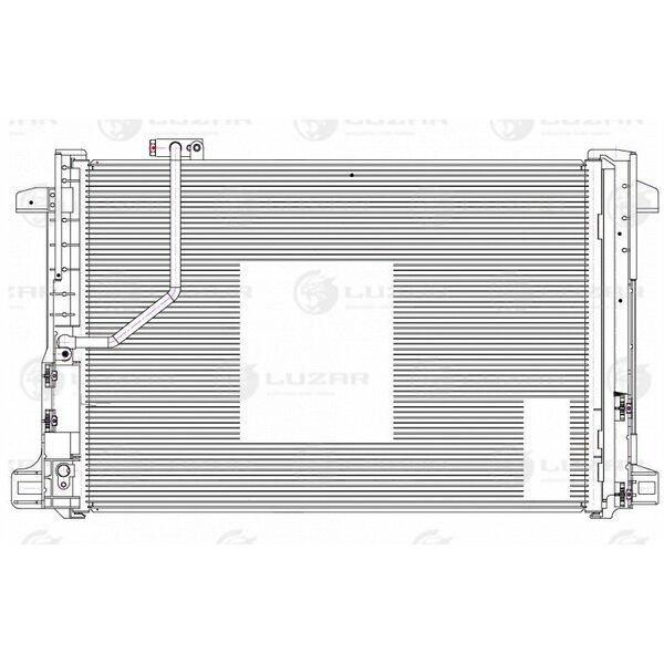 Радіатор кондиціонера для а/м Mercedes-Benz C (W 204) (07-)/E (W212) (09-)  A2045000254 ASAM, фото 1