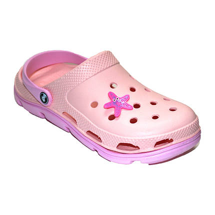 Сабо жіночі з ЕВА Jose Amorales Персиковій Розовій, фото 1