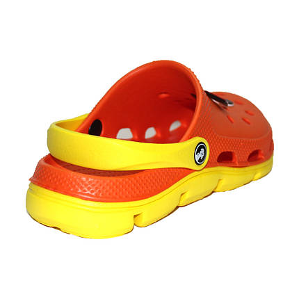 Сабо жіночі з ЕВА Jose Amorales Оранжевий з жовтим, фото 3