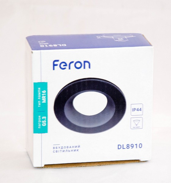 Вбудований світильник Feron DL8910 чорний