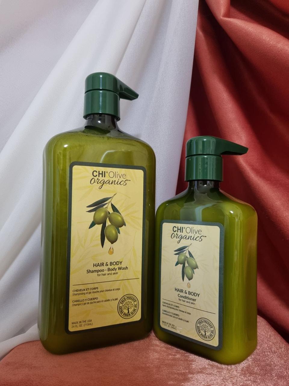 CHI Olive Organics (шампунь 710 мл + кондиціонер 340 мл ), фото 1