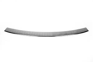 Volkswagen Caddy 2015-2019 Накладки на задній бампер чорний хром TMR Накладки на задній бампер Фольксваген