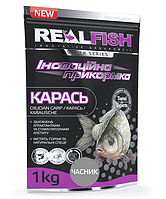 Прикормка RealFish Карась Чеснок 1кг