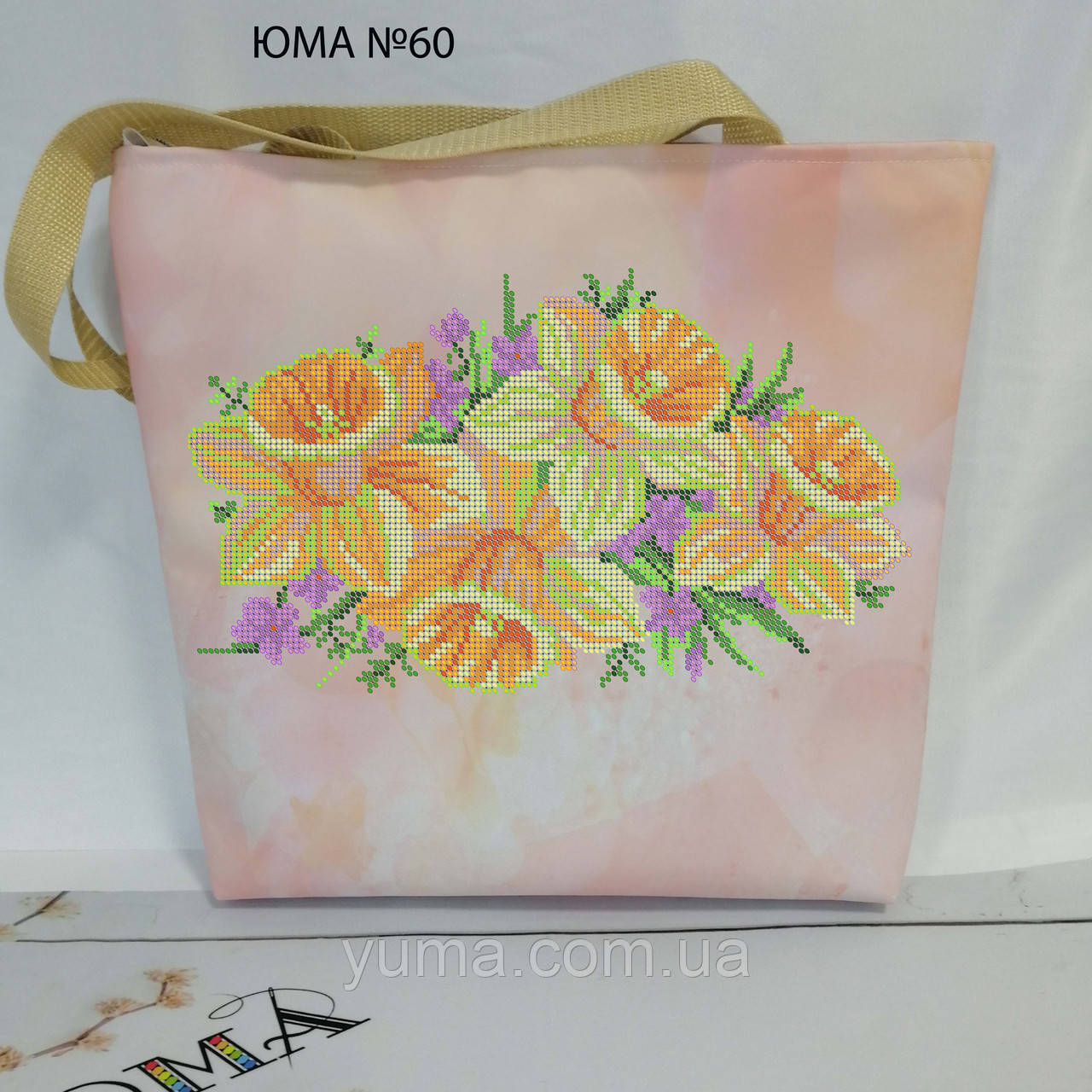 Сумка для вишивки бісером