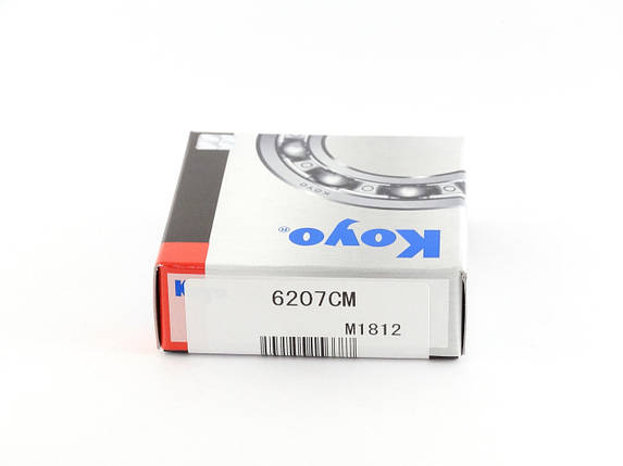 Підшипник 6207 CM Koyo Японія (відкритий), фото 3