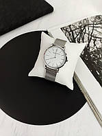 Элегантные женские часы Hannah Martin серый с белым циферблатом