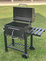 Мангал на уголь G5011 Садовый гриль Барбекю на колесах Гриль - барбекю коптильня Мангалы садовий гриль