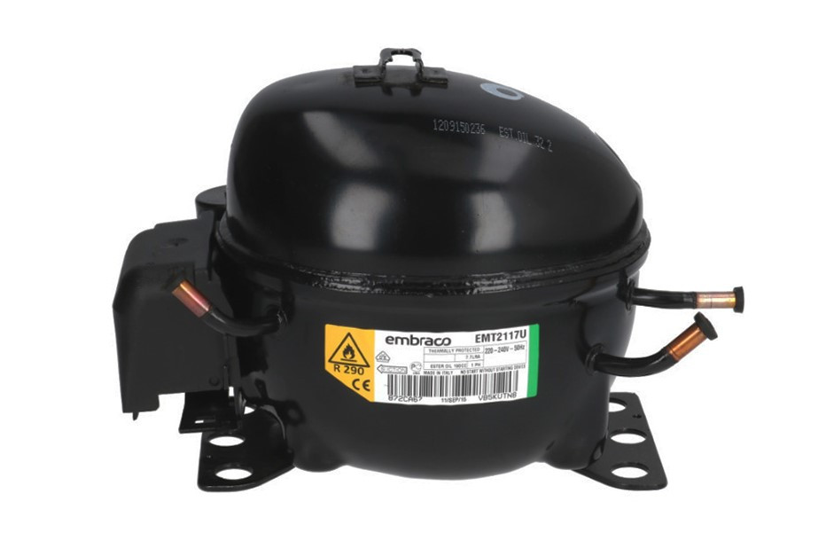 Компресор Embraco EMT2117U (513306244) 121 W (LBP) R290 CSIR, фото 1