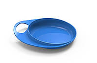 Тарелка для кормления Nuvita Easy Eating мелкая 2шт. Синяя NV8451Blue (NV8451Blue)