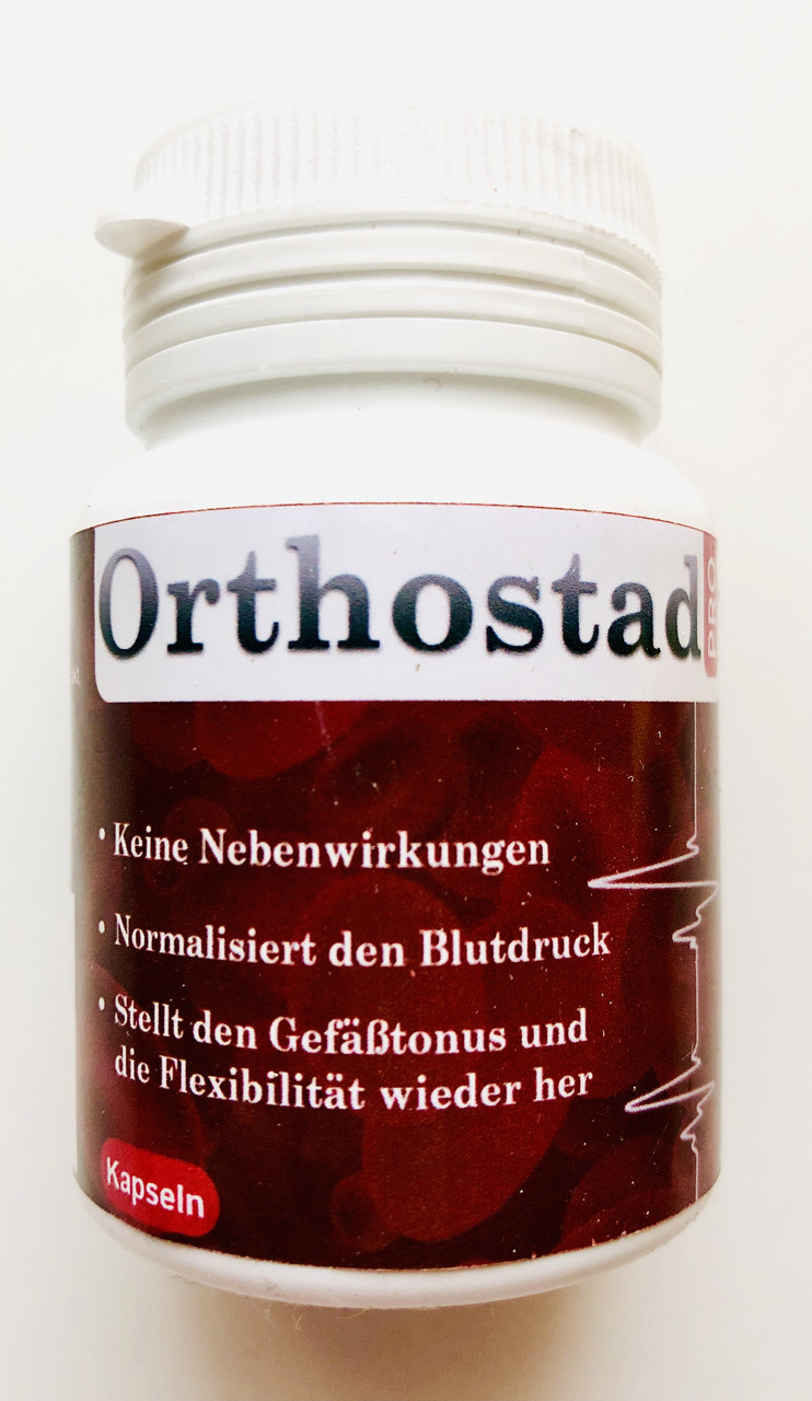 Orthostad pro, капсулы Ортостад Про для нормализации артериального давления
