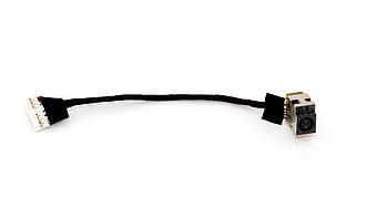 Роз'єм живлення з кабелем для HP PJ201 (7.4 mm x 5.0 mm + center pin), 8(7)-pin, 17 см