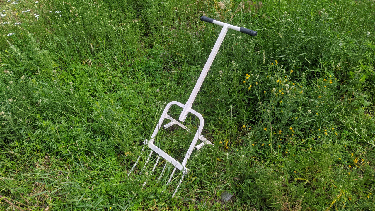 Чудо лопата "Мрія" разборная землекоп пахарь рыхлитель крот на 6 зубьев ...