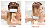 Фен-щітка для волосся Hair Straightener 909B 7767, біла, фото 4