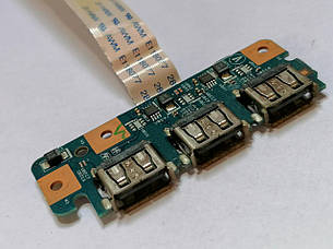 Б/В Плата USB (роз'єми) для ноутбука SONY VAIO PCG-71C11V VPCEG VPCEH VPCEL VPCEK ( 48.4MP05.011 ), фото 1