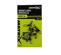 Застежка скользящая Matrix Snap Link Swivels №14