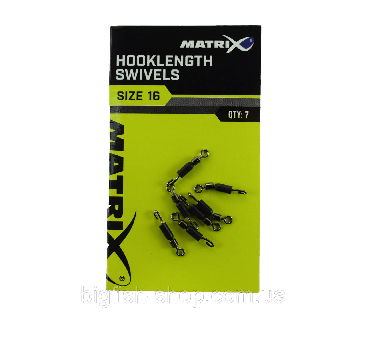 Швидкозмінник Matrix Hooklength Swivels No16