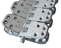 MS 65 шарнирные винтовые механические соединители для стыковки конвейерных лент толщиной от 10 до 18 мм