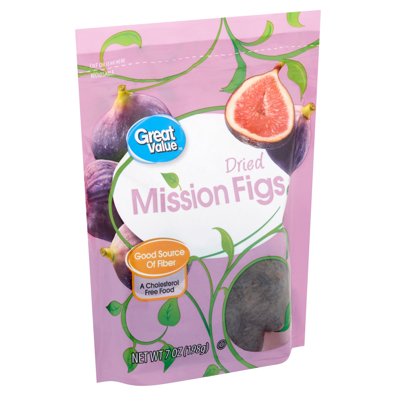 Great Value Dried Figs 198g