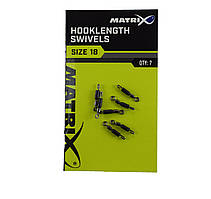 Швидкозмінник Matrix Hooklength Swivels No18