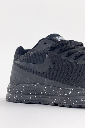Кроссовки мужские Nike Air Zoom Pegasus черные, Найк Зум, сетчатый ...