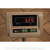 Ваги ВПЕ-Центровес-608-300-Н-Е 300 кг 600х800 мм (дел. 50г), фото 2