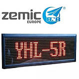 Виносне дублювальне табло ZEMIC YHL-5R (125 мм) БЕГУСКА СТРОКА, фото 2