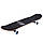 Дерев'яний Скейтборд з канадського клена наждачное покриття FISH EYE SK-414-7 чорний-синій, фото 2