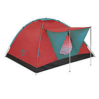 Палатка для туризма Pavillo Bestway 68012 «Range x3», трёхместная, красный цвет