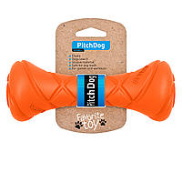 Гантель PitchDog для апортування для собак помаранчевий - 7 см