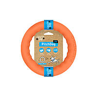 PitchDog ПітчДог кільце іграшка для собак помаранчевий 20 см