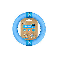 PitchDog ПітчДог кільце іграшка для собак блакитний 20 см